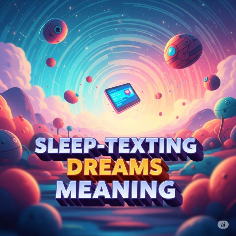 Sleep Texting Dreams